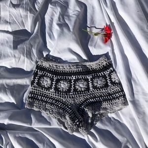 Crochet shorts